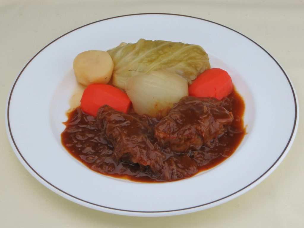 Carbonnade de bœuf à la flamande（牛肉のビール煮　フラマンド風）