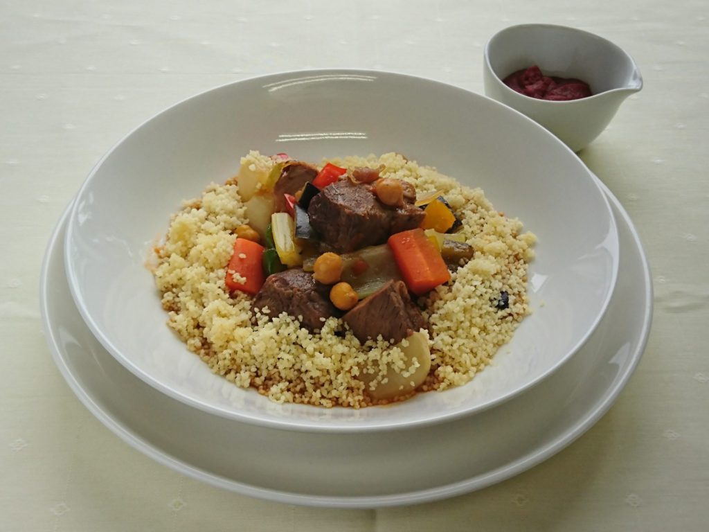 CousCous de Bœuf（牛肉のクスクス）