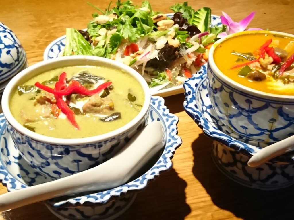 タイ風グリーンカレー
